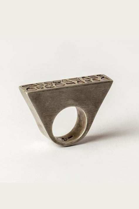 Parts of Four Crescent Bridge Ring 9mm 1616-2-DA+DIA PPOF17